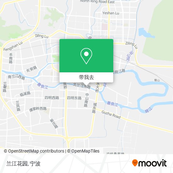 兰江花园地图