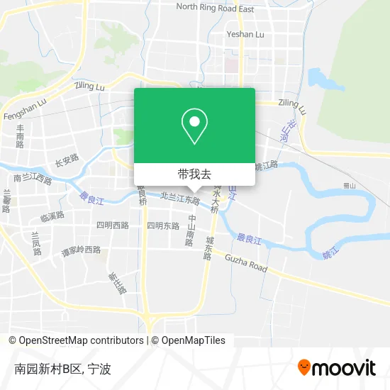 南园新村B区地图