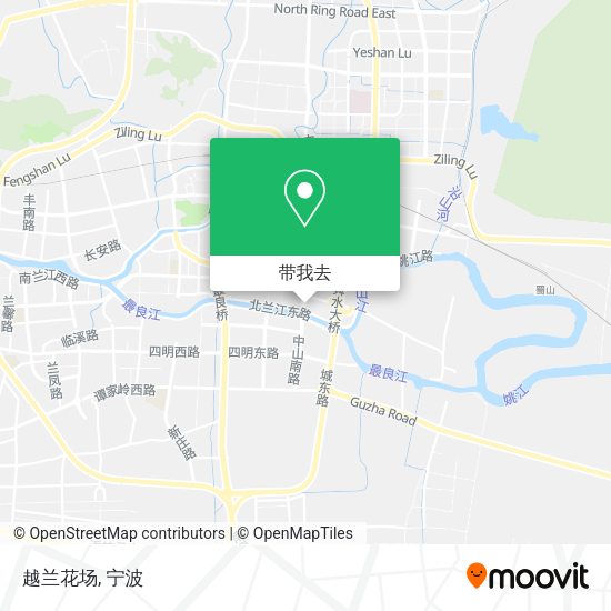 越兰花场地图
