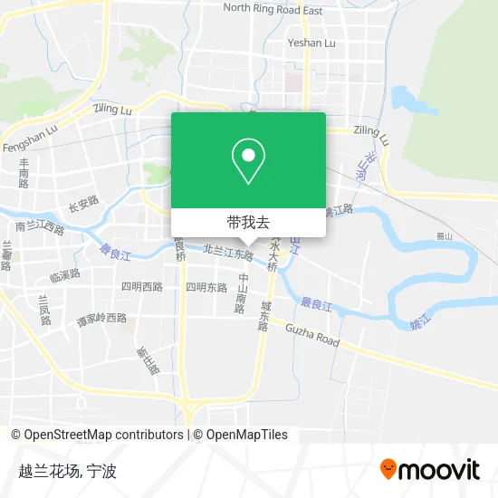 越兰花场地图