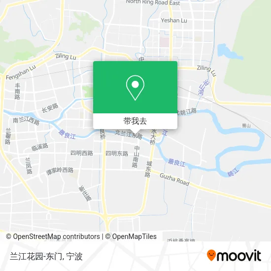 兰江花园-东门地图