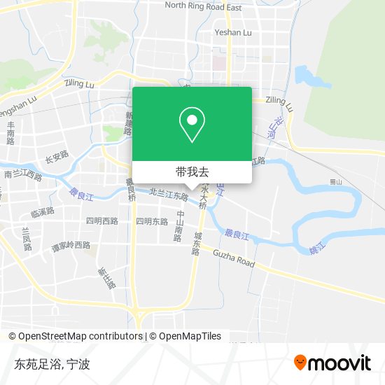 东苑足浴地图