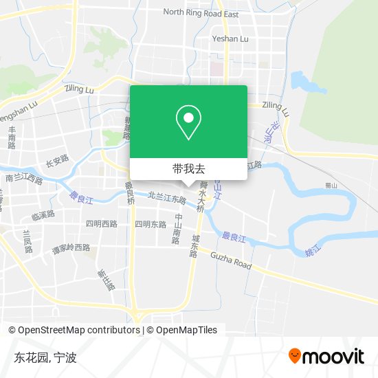 东花园地图