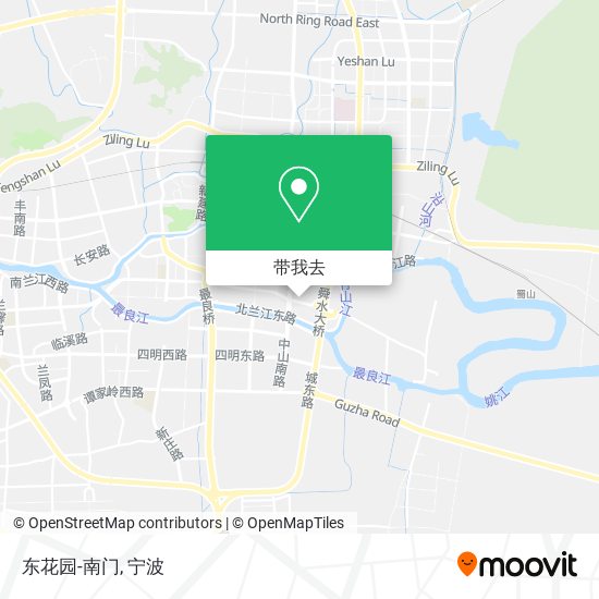 东花园-南门地图