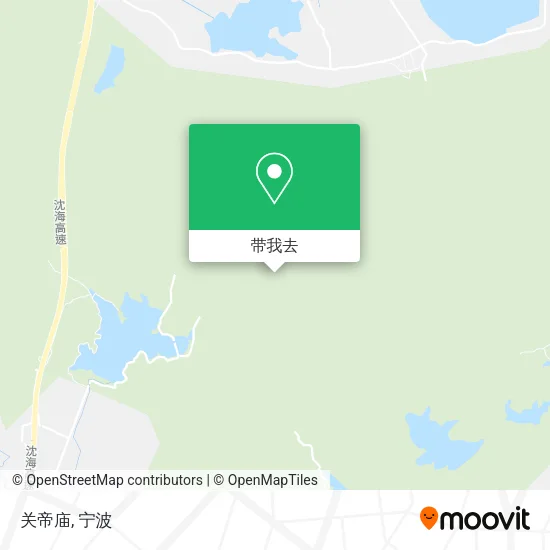 关帝庙地图