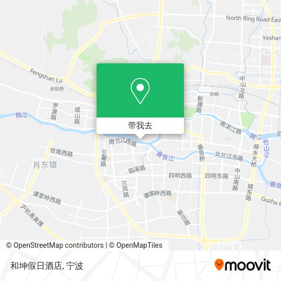和坤假日酒店地图