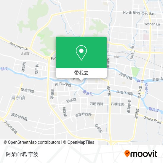 阿梨面馆地图