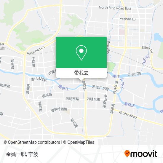 余姚一职地图