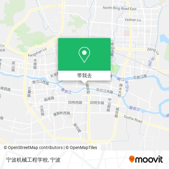 宁波机械工程学校地图