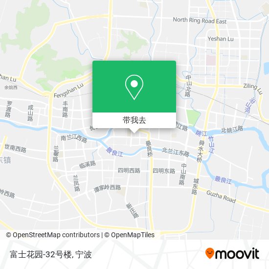 富士花园-32号楼地图
