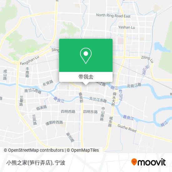 小熊之家(笋行弄店)地图