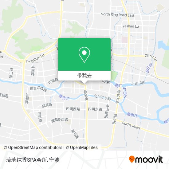 琉璃纯香SPA会所地图