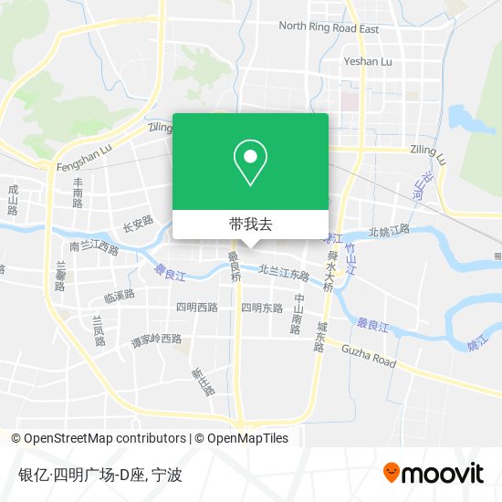 银亿·四明广场-D座地图