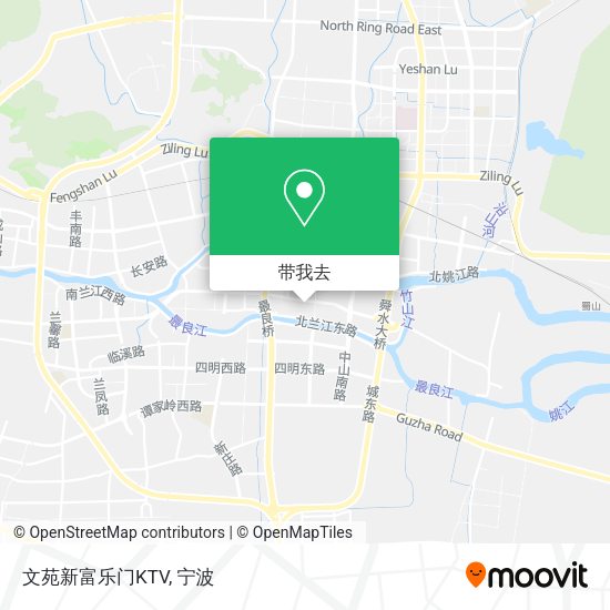 文苑新富乐门KTV地图