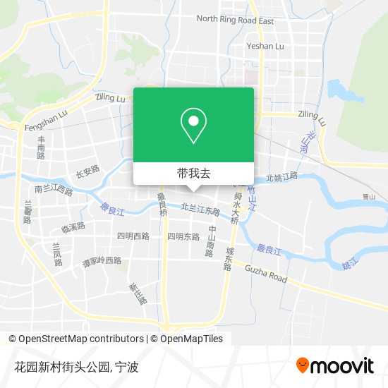 花园新村街头公园地图
