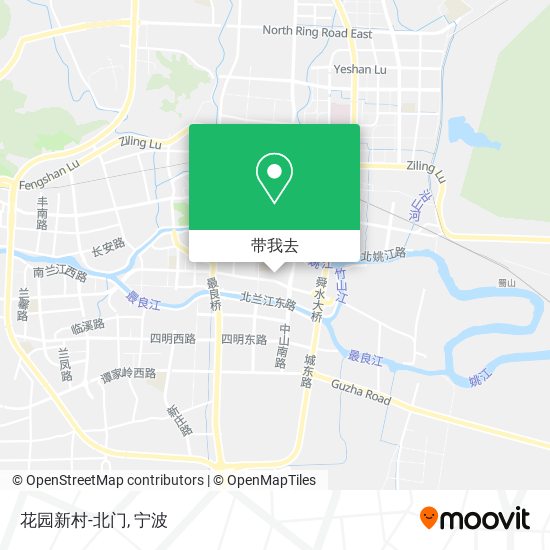 花园新村-北门地图