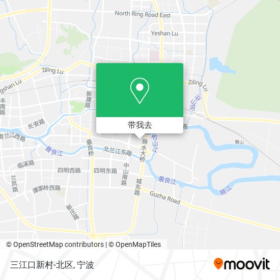 三江口新村-北区地图