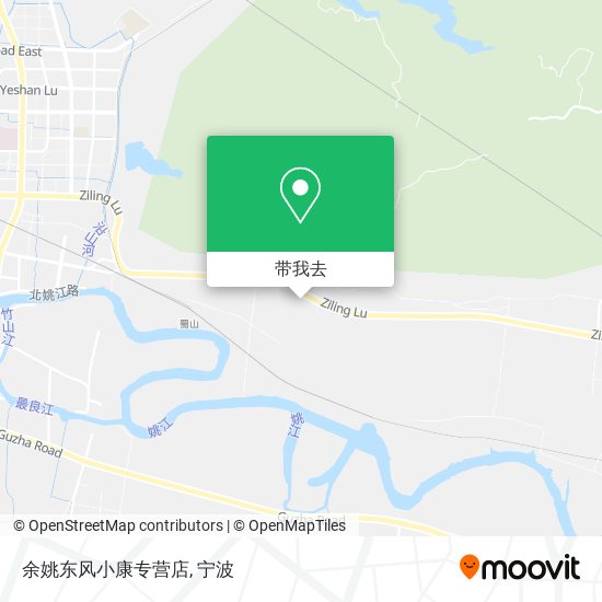 余姚东风小康专营店地图