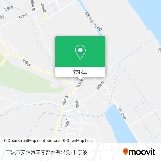 宁波市安信汽车零部件有限公司地图