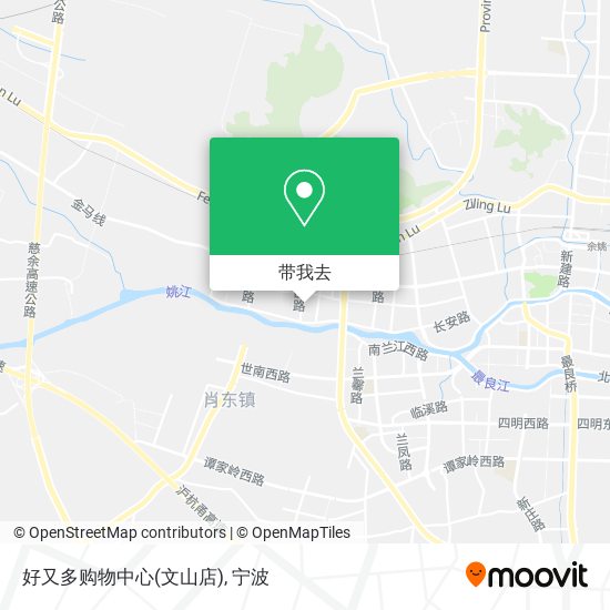 好又多购物中心(文山店)地图