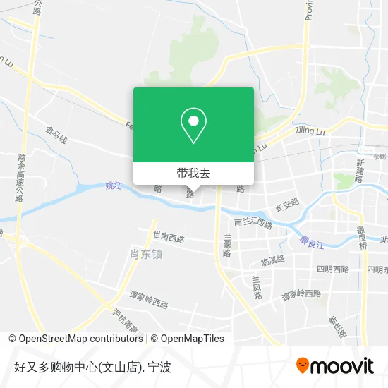 好又多购物中心(文山店)地图