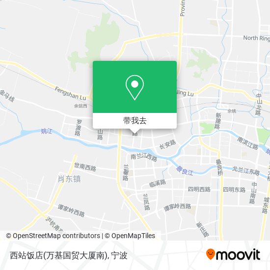 西站饭店(万基国贸大厦南)地图
