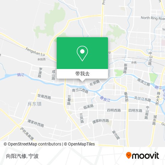 向阳汽修地图