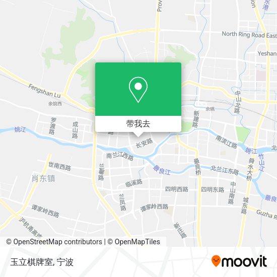 玉立棋牌室地图