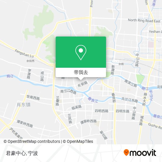 君豪中心地图