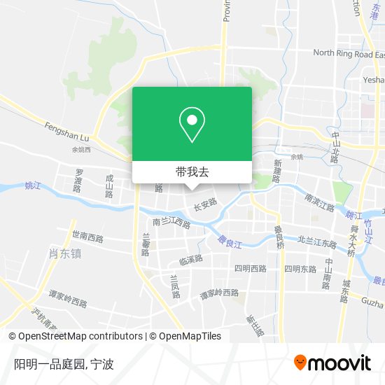 阳明一品庭园地图
