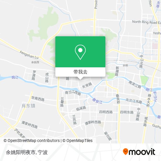 余姚阳明夜市地图