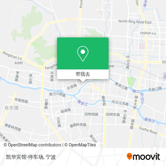 凯华宾馆-停车场地图