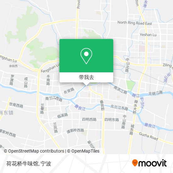 荷花桥牛味馆地图