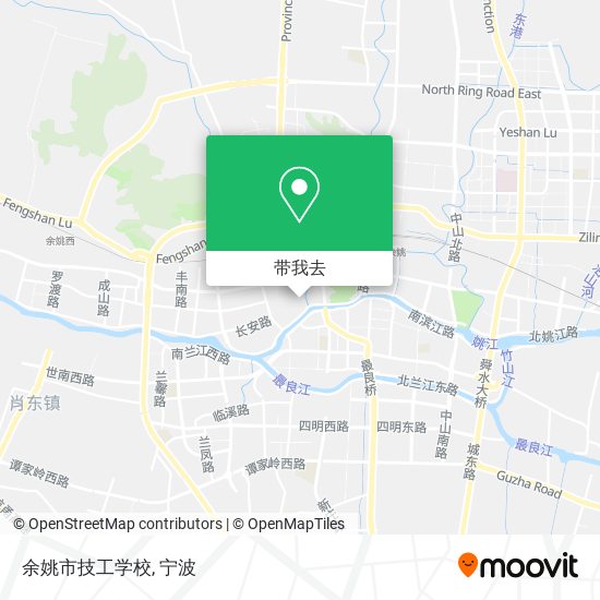 余姚市技工学校地图