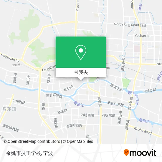 余姚市技工学校地图