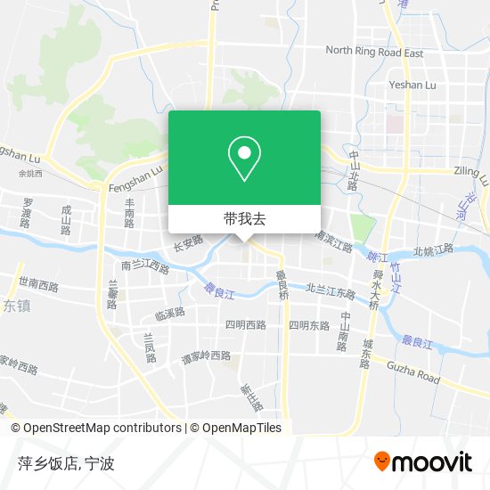 萍乡饭店地图