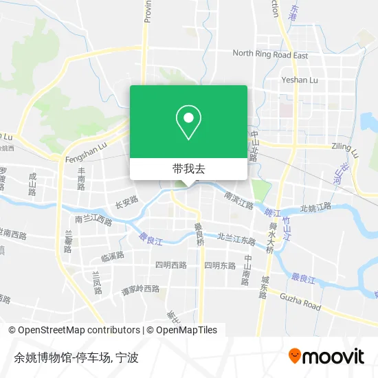 余姚博物馆-停车场地图