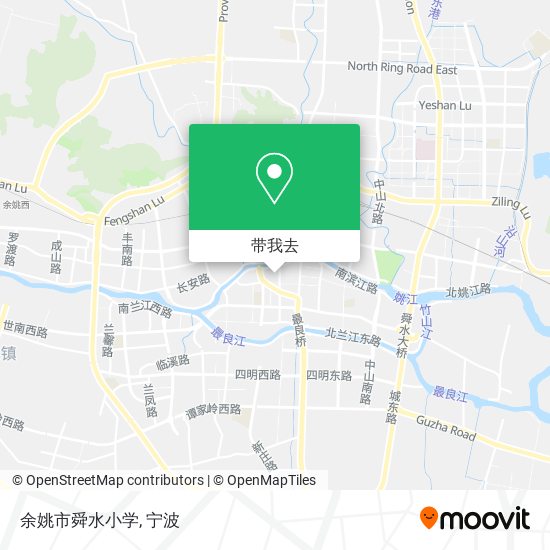 余姚市舜水小学地图