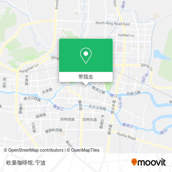欧曼咖啡馆地图