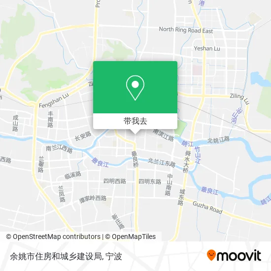 余姚市住房和城乡建设局地图