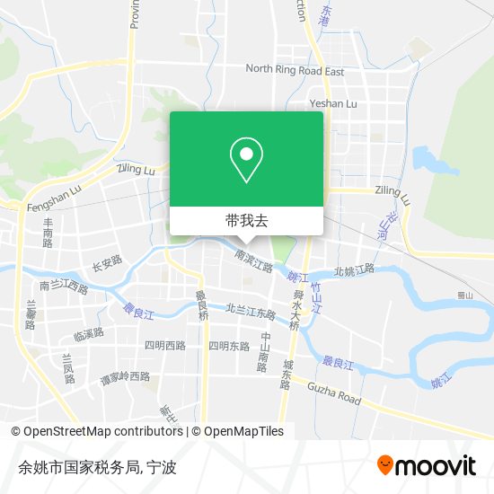 余姚市国家税务局地图