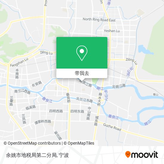 余姚市地税局第二分局地图