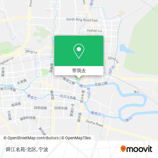 舜江名苑-北区地图