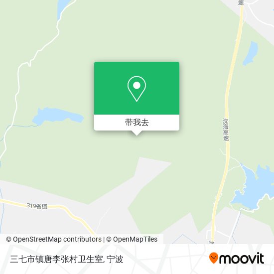 三七市镇唐李张村卫生室地图