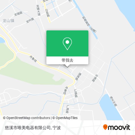慈溪市唯美电器有限公司地图