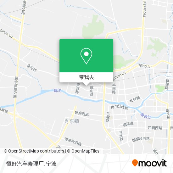 恒好汽车修理厂地图