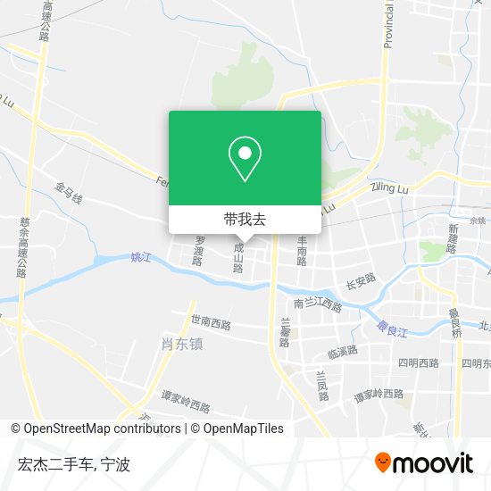 宏杰二手车地图