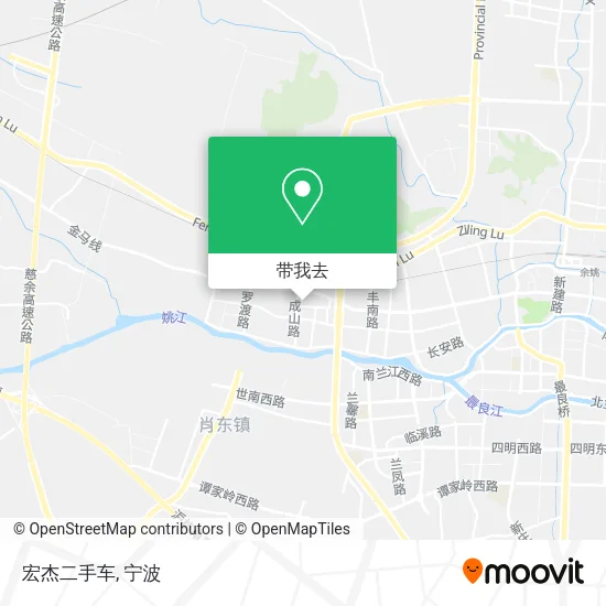 宏杰二手车地图