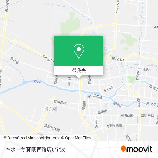 在水一方(阳明西路店)地图