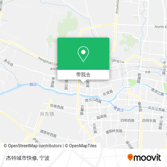 杰特城市快修地图